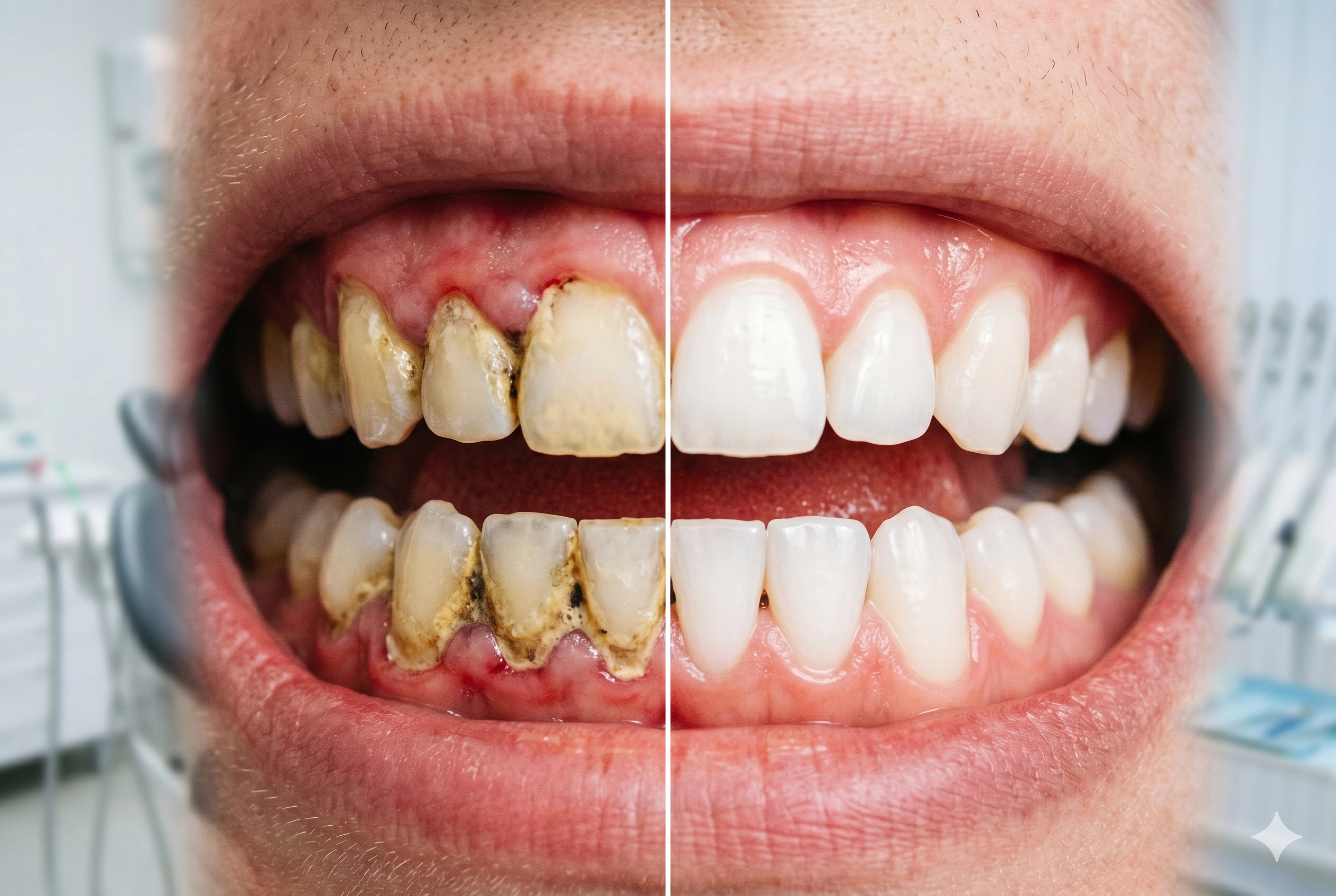 Как убрать зубной камень