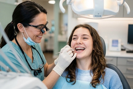 Больно ли ставить брекеты?